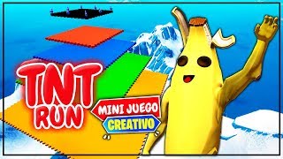 MINIJUEGO CREATIVO TNT RUN FORTNITE TEMPORADA 8 [upl. by Anazraf]