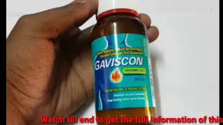 Gaviscon syrup in tamil பொருளடக்கம்பக்க விளைவுகள் மற்றும் விமரிசனங்கள் [upl. by Krispin]