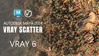 Master Vray Scatter in Mayas Vray 6 in 4min [upl. by Roht791]