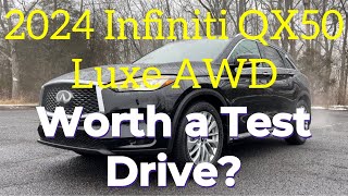 2024 Infiniti QX50 Luxe AWD [upl. by Ashwell]