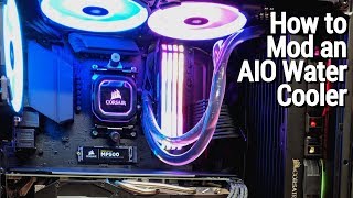 How to mod an AIO water cooler [upl. by Frymire]