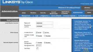 Wireless Router Setup  The Admin Password [upl. by Sidran]