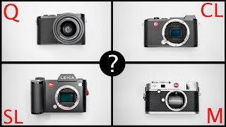 🔴 Best Digital Leica Camera 2023 Leica Q vs M vs SL vs CL [upl. by Sheela]