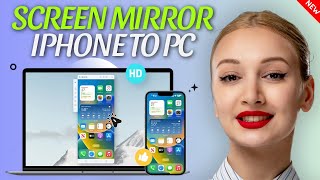 How to Screen Mirror Iphone to Windows 1011 PC [upl. by Venn]