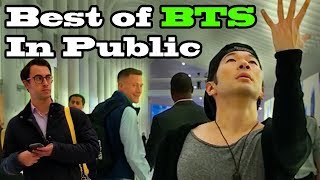 DANCING KPOP IN PUBLIC COMPILATION  BEST OF BTS by QPark [upl. by Sitoeht]