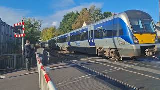 MPV antrim station level crossing co antrim 101014 [upl. by Adella]