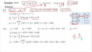 2 Modified Euler Method مرحلة ثالثة [upl. by Terryn]