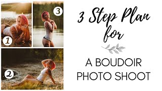 BOUDOIR PHOTOGRAPHY My Tips on How to Plan a Photo Shoot  3 steps to map out your boudoir sessions [upl. by Jake]