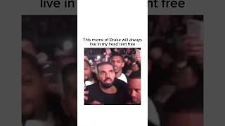 This Drake meme will always live in my head rent free drake justinbieber pop rap hiphop [upl. by Bull]