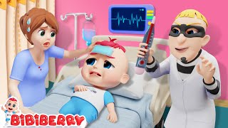 Baby Got Sick  Fake Doctor  Stranger Danger Song  Bibiberry Nursery Rhymes amp Kids Songs [upl. by Guttery224]