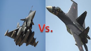 French Dassault Rafale Vs Russian Sukhoi Su35 [upl. by Aneehsit588]