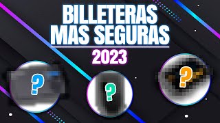 ⛔ LEDGER CANCELADO 💣 TOP 3 MEJORES BILLETERAS FRIAS Cold Wallets del 2023 para CRIPTOMONEDAS [upl. by Eirrem]