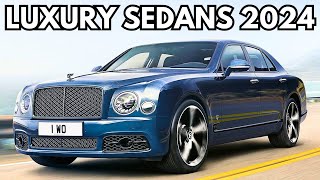 Top 10 Luxury Sedans 2024 [upl. by Lirba]