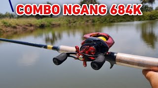 COMBO 684K  Cần Daiwa Sweepfire  Máy Proberos VHC  PE Jof X4 [upl. by Neerbas]