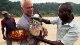 Catching A PRIZED Goliath Tigerfish  TIGERFISH  River Monsters [upl. by Anahpets148]