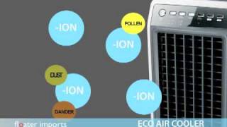 2011 Floater Imports ECO AIR COOLER product demo [upl. by England51]