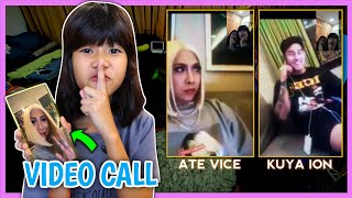 Video Call with Vice Ganda and Ion Nagulat si Ate sa prank nato [upl. by Ilana]