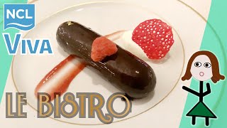 Is Norwegians Le Bistro pure bliss at sea  We tried it on the NCL Viva [upl. by Cornew182]