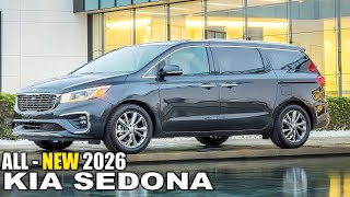 2026 Kia sedona  New Update Revealed  EngineSpecsPerformance [upl. by Atik]