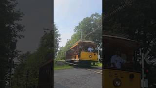 Great Whistle Fair Haven amp Westville Railroads 355 In Action 355 Was Built In 1902 By JG Brill [upl. by Banyaz]