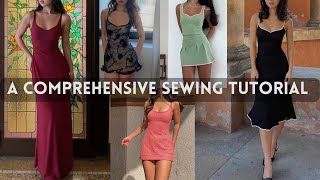 make the dress of YOUR DREAMS in one day SEWING TUTORIAL [upl. by Auhesoj]