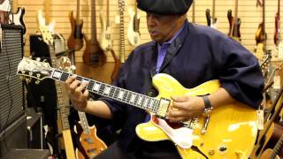 Al McKay from Earth Wind and Fire at Normans Rare Guitars [upl. by Sheehan]