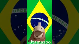 Hino Nacional Brasileiro 🇧🇷  Otamatone amp Kazoo Cover  National Anthem of Brazil [upl. by Eli865]