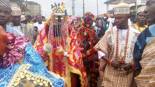 2024 Egungun Festival Alaagba of Iyana ipaja Unveils Egungun Festival Openly amp olori Egun [upl. by Ricardama]