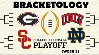 COLLEGE FOOTBALL BRACKETOLOGY Week 2 [upl. by Mcdade]