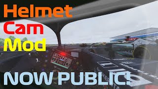 Formula 1 HELMET CAM MOD now PUBLIC  Assetto Corsa [upl. by Asiaj351]