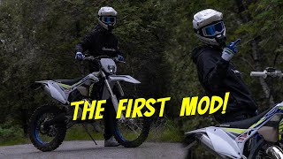 Dritgøy Sykkel  Norsk Motovlog  Sherco 125 [upl. by Ardnuyek711]