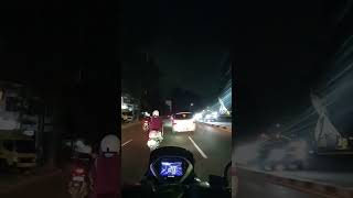 Fly Over Cikokol Tangerang City motovlogtangerang motovlog kotatangerang nightride [upl. by Yrral]