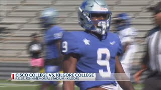 Cisco College upsets No 5 Kilgore College 3530 [upl. by Tterej113]