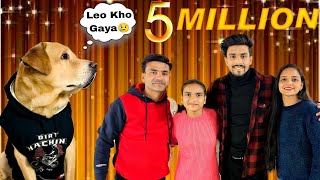 5 Million Subscribers Celebration  Leo Kaha chala gya  Anant Rastogi [upl. by Odrude]