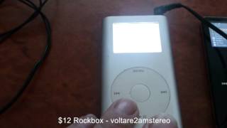 12 Rockbox  Ipod Mini 2nd generation 4GB converted to RockBox [upl. by Moise]