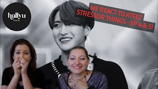 ATEEZ Universe Stressor Things  Part 2 Ep 4 amp 5 Reaction [upl. by Panthea]