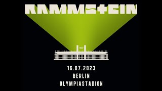 Rammstein  Live aus Berlin 2023 Full Concert [upl. by Atteloiv]