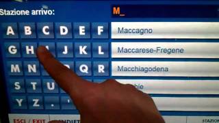 Macchinetta Self Service Trenitalia a Malpensa [upl. by Imar]