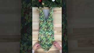 How to wrap clothes 👔✨ wrapping christmas christmasgiftwrapping giftideas diy giftwrapping [upl. by Teressa]