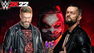 WWE 2K22 TEAM EDGE VS THE JUDGEMENT DAY [upl. by Charteris]