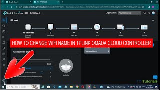 How to Change Wifi Name in TP Link Omada Cloud Controller  Edit Wireless Network Name in Omada [upl. by Aihsik549]