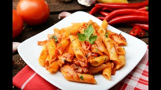 Garlicky Pasta with Roasted Tomatoes [upl. by Tarfe634]