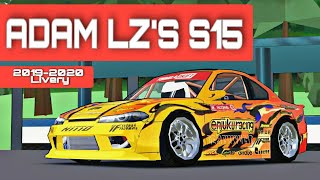 Adam LZ S15 Livery  Code In Bio  Fr Legends [upl. by Stedt]