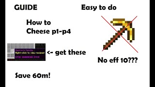 How to get into every f7 phase early WITHOUT eff 10 Hypixel Skyblock [upl. by Salene]