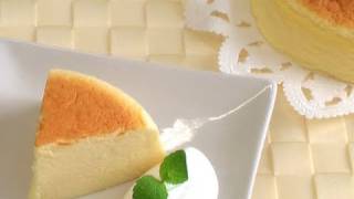 【スイーツレシピ】スフレチーズケーキ japanese cheesecake [upl. by Labaw]