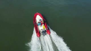 Waddenzee Zodiac Pro 12 Vlieland  Terschelling [upl. by Ainnek23]