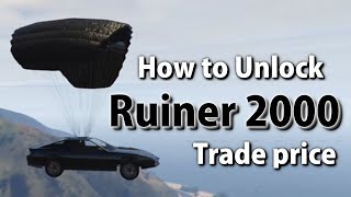 How to unlock Ruiner 2000 trade price  Securoserv Special Vehicle Mission amp Test Drive GTA Online [upl. by Ahselat898]