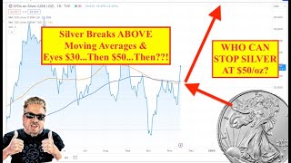 ALERT Here We Go Silver Breaks ABOVE Moving Averages amp Eyes 30Then 50Then Bix Weir [upl. by Parrisch]