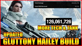 Solo Gluttony DPS Gun Hailey Build Update  More Tanky amp More Tricks The First Descendant Endgame [upl. by Adnohsel]