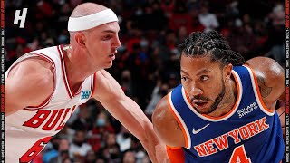 New York Knicks vs Chicago Bulls  Full Game Highlights  October 28 2021  202122 NBA Season [upl. by Enilegna780]